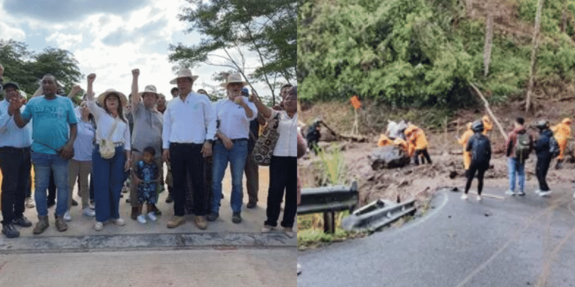 Gobierno nacional habilitó vía rural que conecta a Barrancas con Sierra Azul en La Guajira
