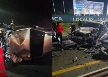 Violento accidente en la Vía al Mar deja varios heridos; entre los involucrados está el periodista Hugo Luis Urruchurto