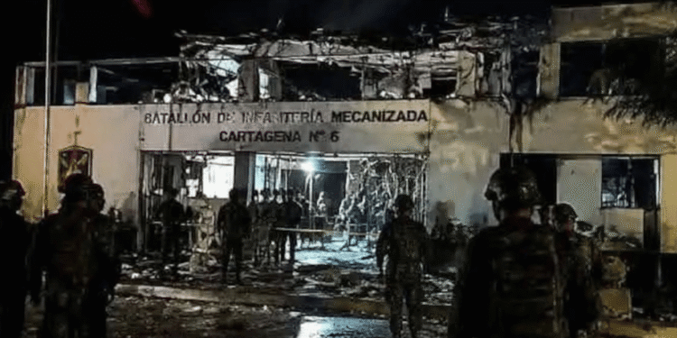 Tres soldados continúan bajo observación tras atentado del ELN contra el Batallón Cartagena en Riohacha