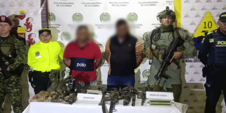 Capturan a dos presuntos integrantes de red criminal vinculada a homicidios en Maicao