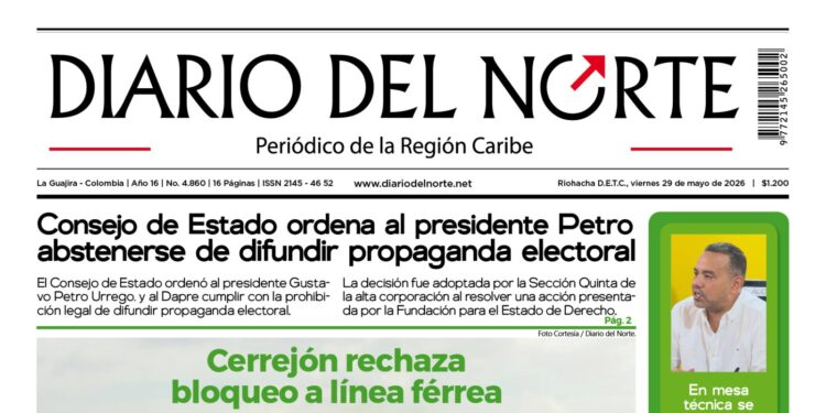 Esta es nuestra edición de hoy viernes 29 de mayo de 2026