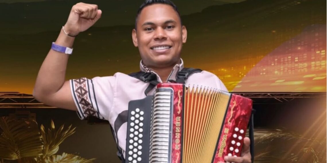 Acordeonero guajiro Edgardo Bolaño Gnecco obtuvo el segundo lugar en la categoría profesional del Festival Vallenato 2026