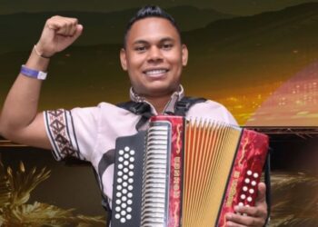 Acordeonero guajiro Edgardo Bolaño Gnecco obtuvo el segundo lugar en la categoría profesional del Festival Vallenato 2026