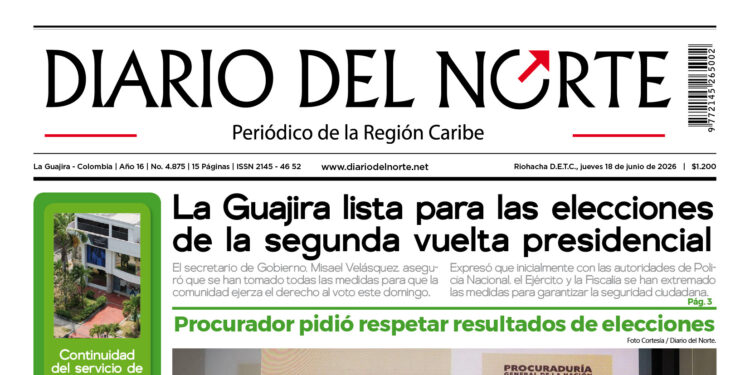 Esta es nuestra edición de hoy jueves 18 de junio de 2026