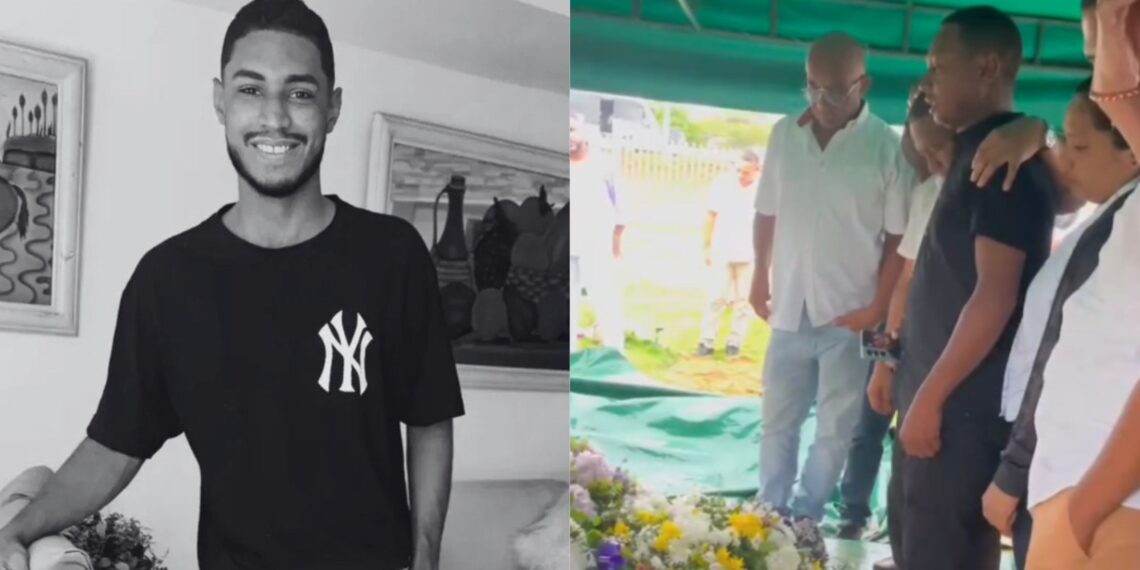 Familiares y amigos le dieron el último adiós a Sebastián Brito Gómez en Riohacha