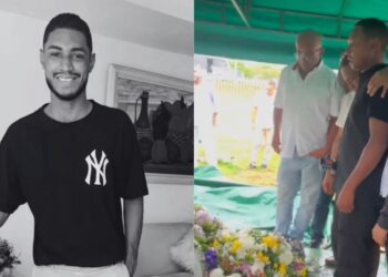Familiares y amigos le dieron el último adiós a Sebastián Brito Gómez en Riohacha