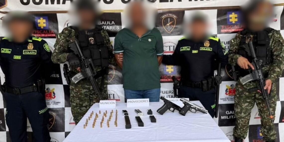 Cae presunto coordinador logístico del Clan del Golfo en el sur del Cesar