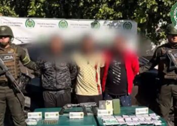 Capturan a tres personas armadas en vías del Cesar; registran 14 anotaciones judiciales