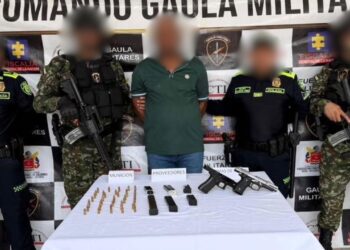 Cae presunto coordinador logístico del Clan del Golfo en el sur del Cesar