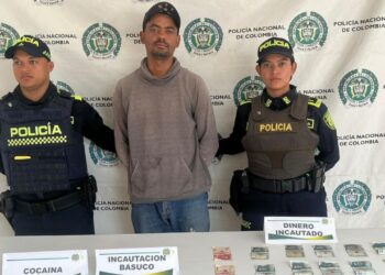 Capturan a presunto expendedor de estupefacientes en el centro de Fonseca