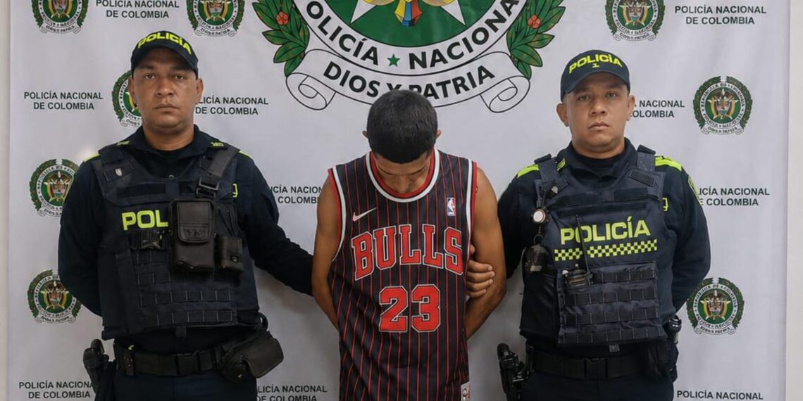 Capturan a joven por presunto tráfico de estupefacientes en Riohacha