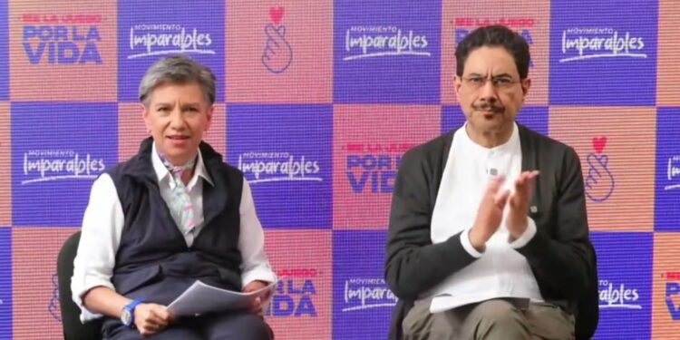 Claudia López anunció su respaldo a Iván Cepeda de cara a la segunda vuelta presidencial