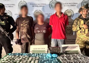 Allanamientos en Riohacha dejan tres capturados y más de 500 dosis de droga incautadas