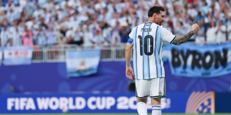 Messi se convierte en el máximo goleador en la historia de los Mundiales