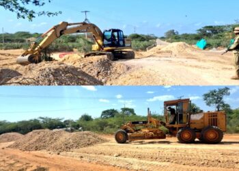 Ejército avanza en el mejoramiento de vías rurales para fortalecer conectividad en La Guajira
