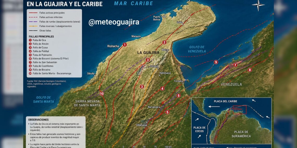 Meteoguajira descarta que terremoto en Venezuela haya alterado el riesgo sísmico inmediato en La Guajira