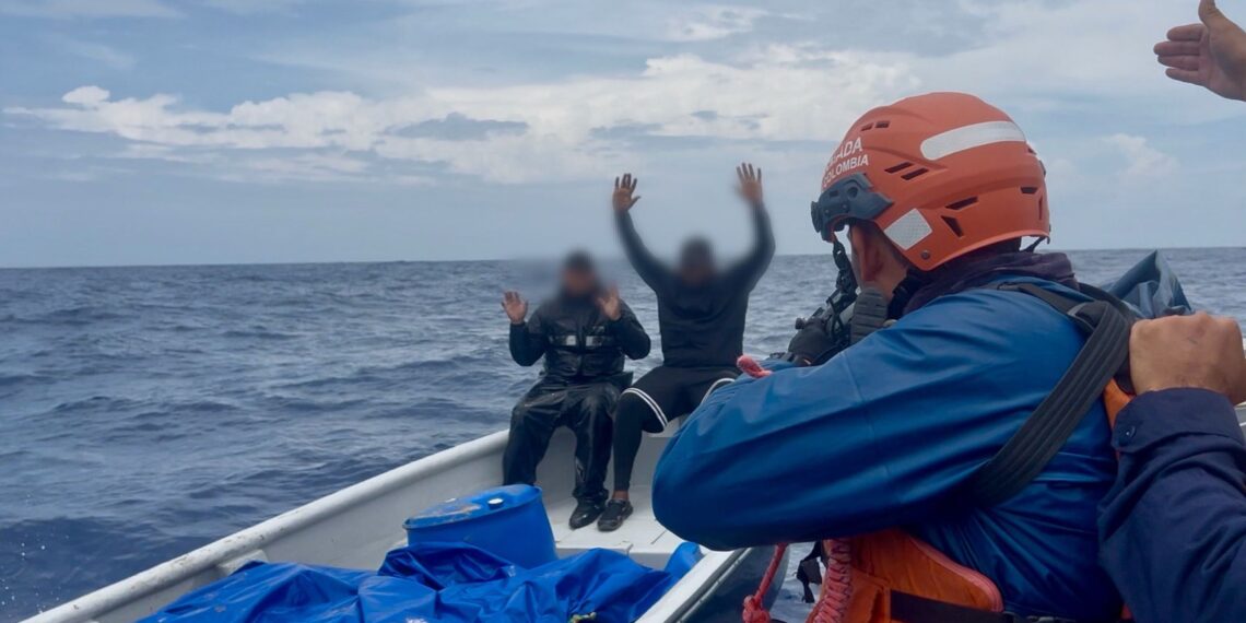 Golpe al narcotráfico en el Caribe: incautan 1,3 toneladas de cocaína en aguas de San Andrés