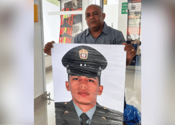 Mingueo le dio el último adiós al patrullero Rafael García Argote