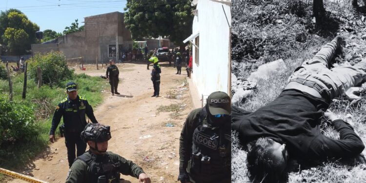 Atentado sicarial en Riohacha deja un hombre muerto; la víctima no ha sido identificada