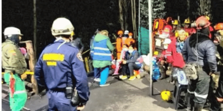 Recuperan cinco cuerpos tras explosión en mina de carbón en Cundinamarca