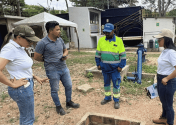 Reactivan pozo Villa Ladys y avanza restablecimiento del servicio de agua en Albania