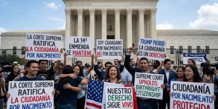 Corte Suprema de EE. UU. anula orden de Trump sobre ciudadanía por nacimiento