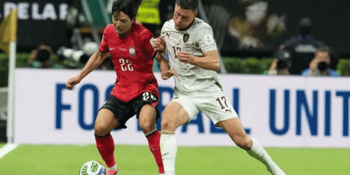 Corea del Sur remontó ante República Checa y alcanzó a México en la cima del Grupo A