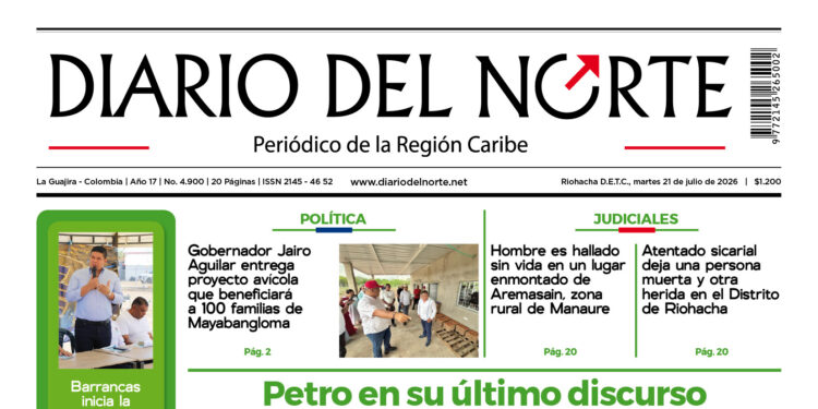 Esta es nuestra edición de hoy martes 21 de julio de 2026