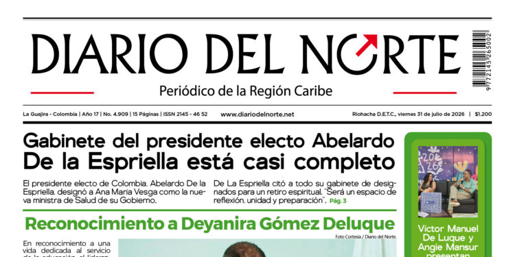 Esta es nuestra edición de hoy viernes 31 de julio de 2026