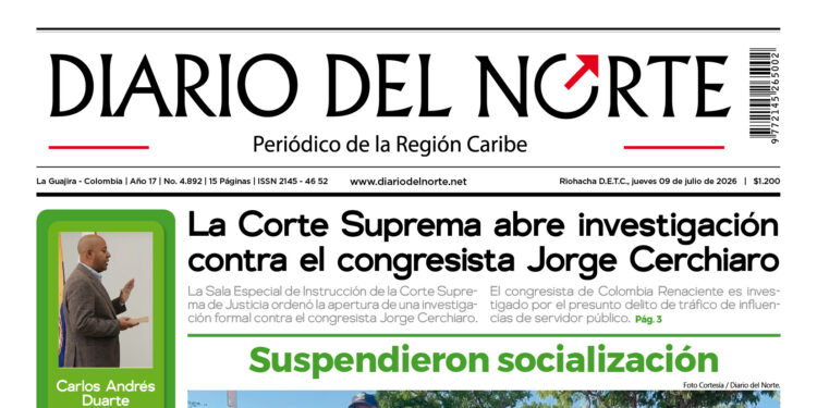 Esta es nuestra edición de hoy jueves 9 de julio de 2026
