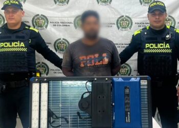 Capturan a hombre señalado de hurtar elementos del alumbrado público en Hatonuevo