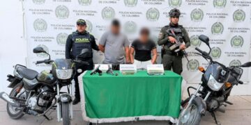 Capturan en Riohacha a dos presuntos integrantes de estructura criminal dedicada a homicidios y extorsión
