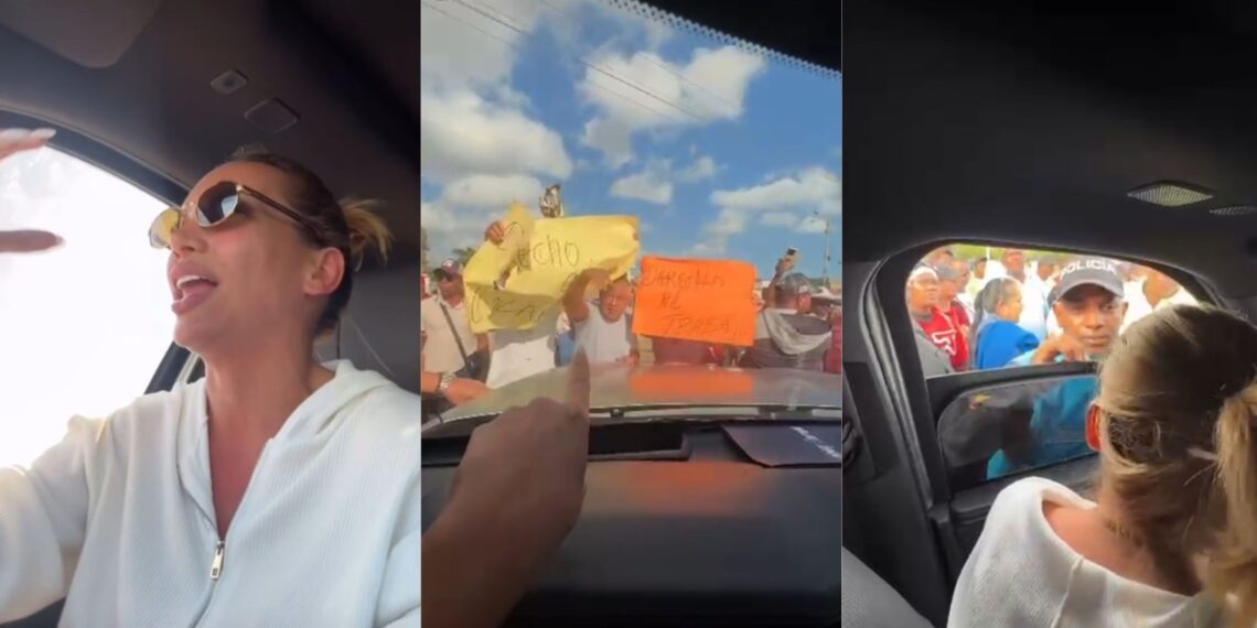 Andrea Valdiri se pronuncia tras incidente durante protesta de comerciantes informales en Riohacha