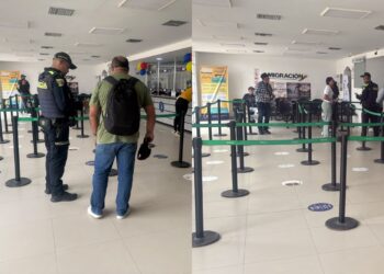 Policía fortalece acciones de seguridad en el paso fronterizo de Paraguachón