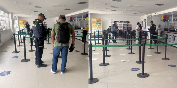 Policía fortalece acciones de seguridad en el paso fronterizo de Paraguachón