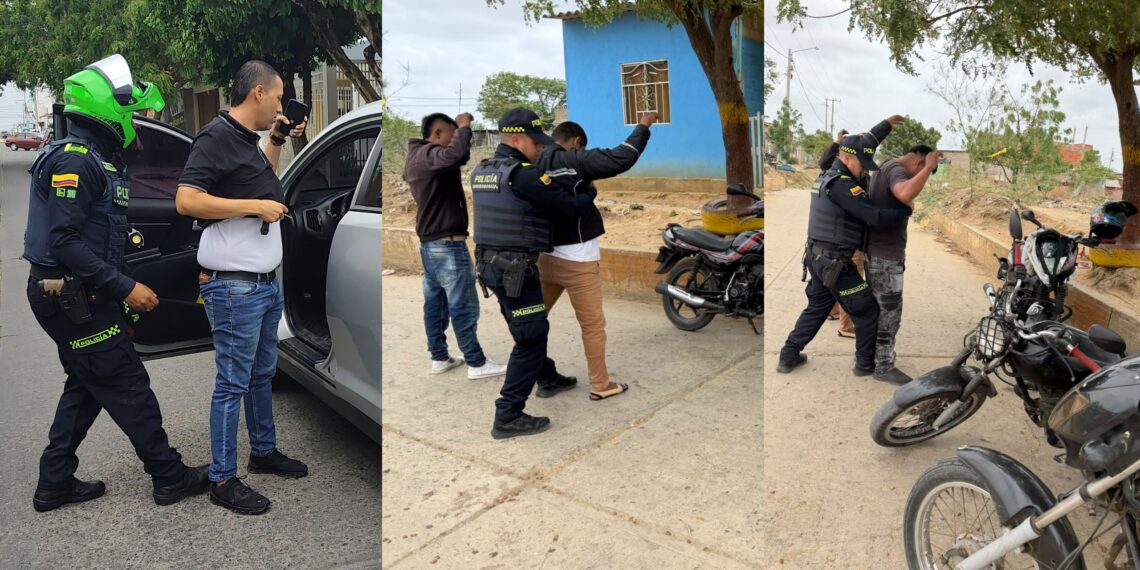 Policía intensifica operativos de registro y control en distintos sectores de Maicao