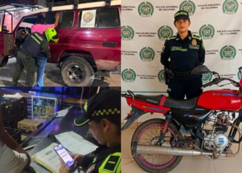 Policía reporta 25 capturas y millonarias incautaciones durante operativos en La Guajira