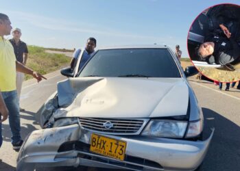 Varias personas resultaron heridas en accidente de tránsito en la vía Manaure–El Pájaro