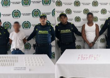 Capturan a dos hombres con cocaína, marihuana y base de coca en operativos realizados en Riohacha