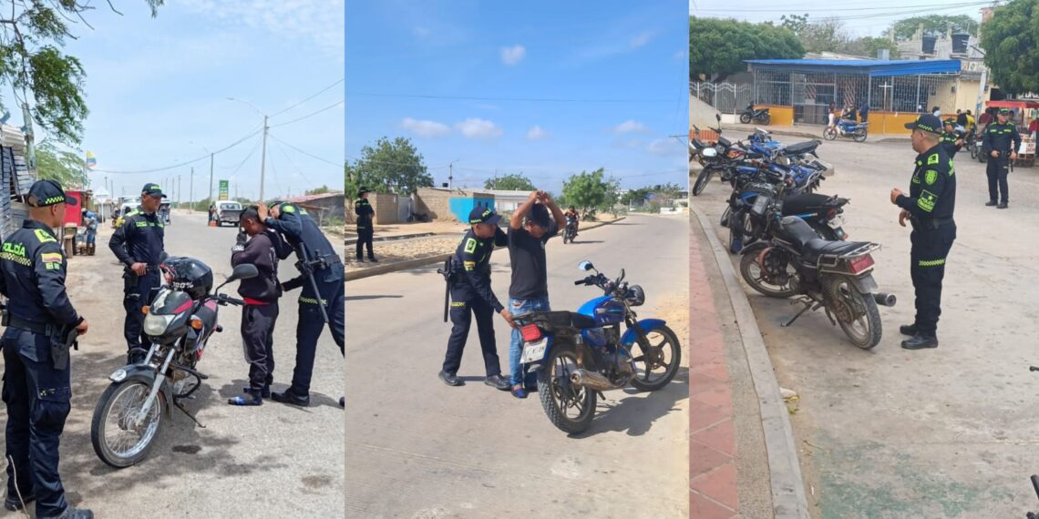 Policía fortalece prevención del hurto con campaña de sensibilización en Uribia