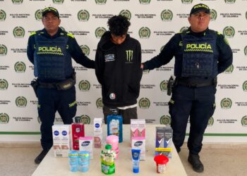 Capturado en flagrancia por presunto hurto en un supermercado de Villanueva