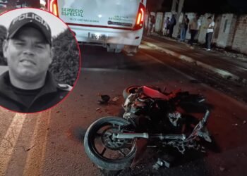 Subintendente de la Policía murió tras grave accidente de tránsito en la vía Fonseca-Distracción