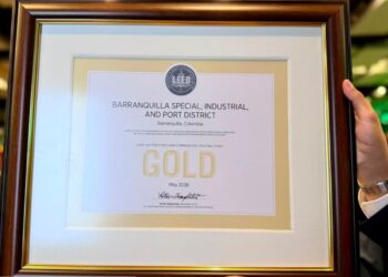 Barranquilla recibe certificación LEED Gold y se consolida como referente de sostenibilidad en Suramérica