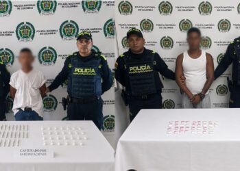 Capturan a dos hombres con cocaína, base de coca y marihuana en operativos en Riohacha