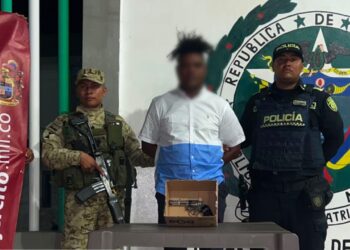 Capturan a hombre por porte ilegal de arma de fuego durante operativo en Albania