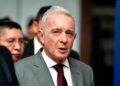 Uribe defiende candidatura del Centro Democrático a la Presidencia del Senado