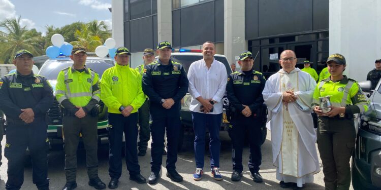 Conductores rindieron homenaje a la Virgen del Carmen con una bendición de vehículos en La Guajira