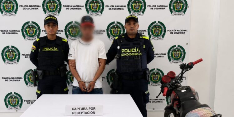 Capturan a joven que conducía motocicleta con reporte de hurto en Riohacha