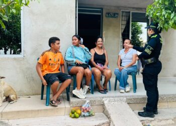 Patrulla Púrpura fortalece acciones para prevenir la violencia intrafamiliar en San Juan del Cesar