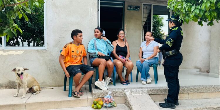 Patrulla Púrpura fortalece acciones para prevenir la violencia intrafamiliar en San Juan del Cesar